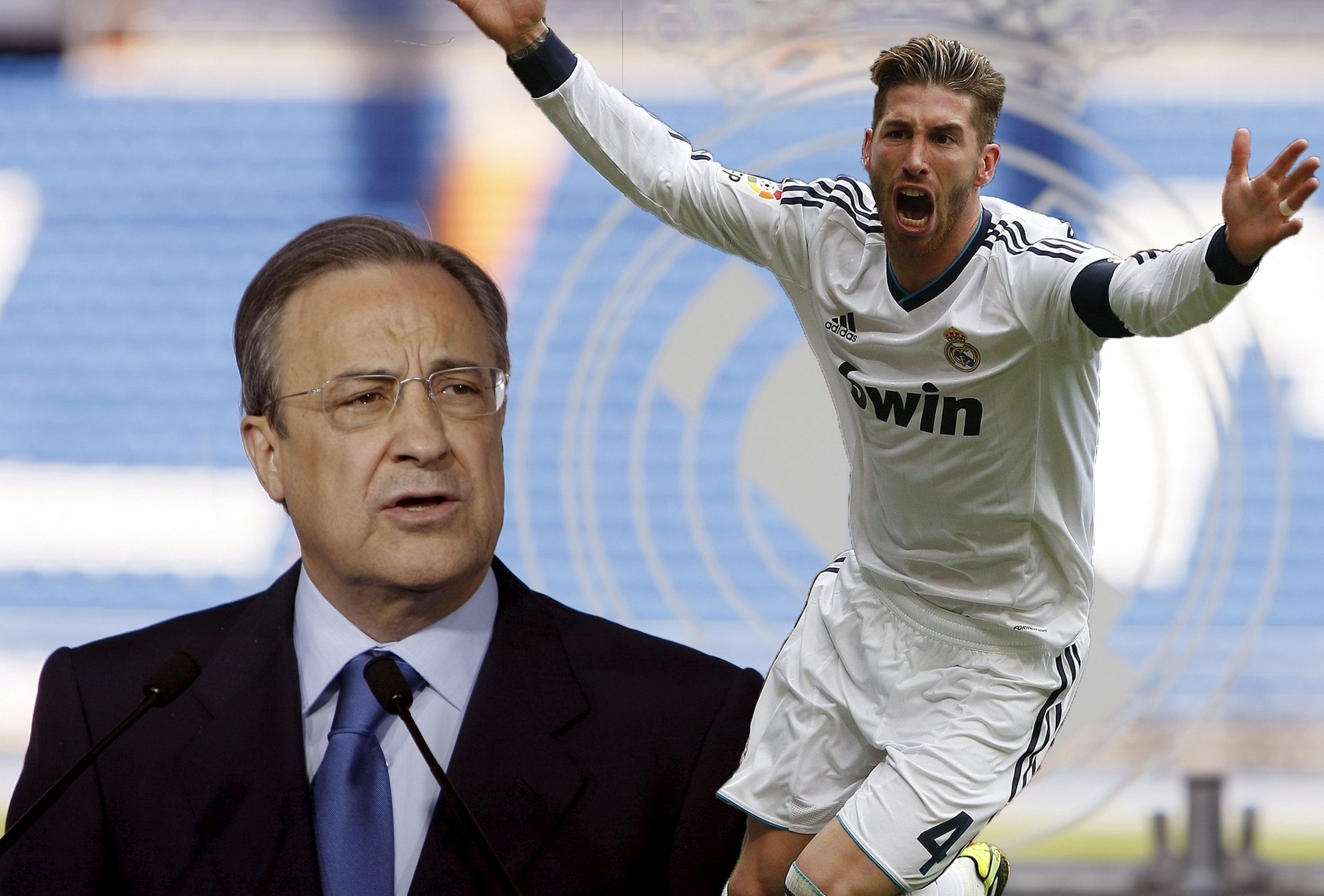 Presiden Real Madrid Florentino Perez