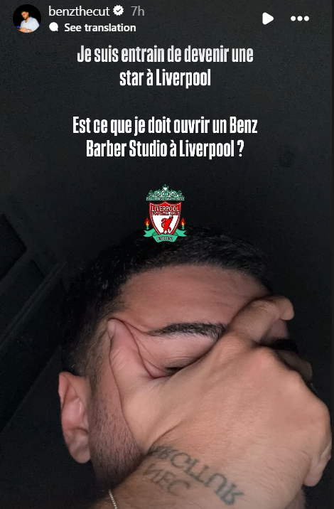 Unggahan penata rambut Bradley Barcola soal transfer ke Liverpool