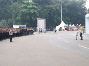 2.086 Aparat Kawal Laga Indonesia Vs Irak Tanpa Dibekali Senjata
