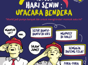Momok Hari Senin : Upacara Bendera