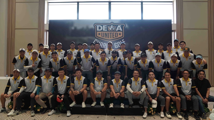 Dewa United Gelar Charity Golf Tournament