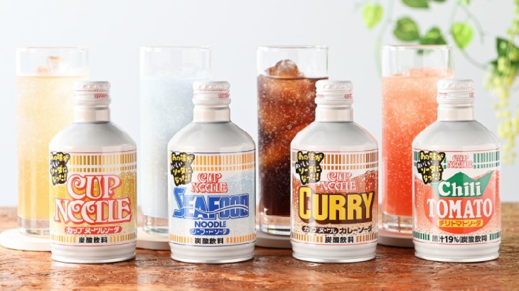 Minuman Soda Rasa Mi dari Nissin