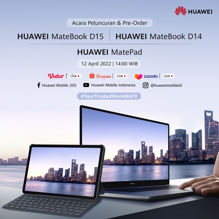 Huawei MatePad Siap Hadirkan Pengalaman Komputasi Layaknya Laptop