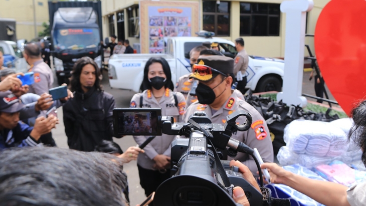 Polri Terjunkan Puluhan Dokter Tangani Korban Gempa Cianjur