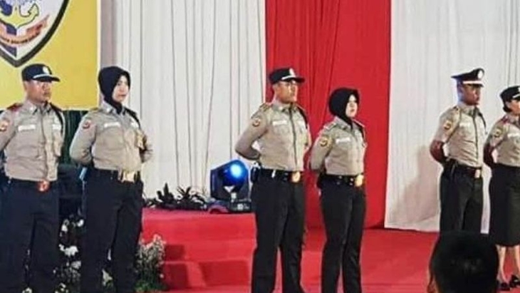 Perubahan Warna Seragam Coklat Satpam Satu Tahun Setelah Perpol Terbit