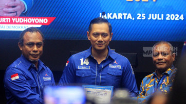 AHY Serahkan Surat Rekomendasi untuk 56 Pasangan Pilkada 2024