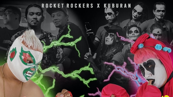 'KRNY', Kolaborasi Unik Rocket Rockers x Kuburan Band