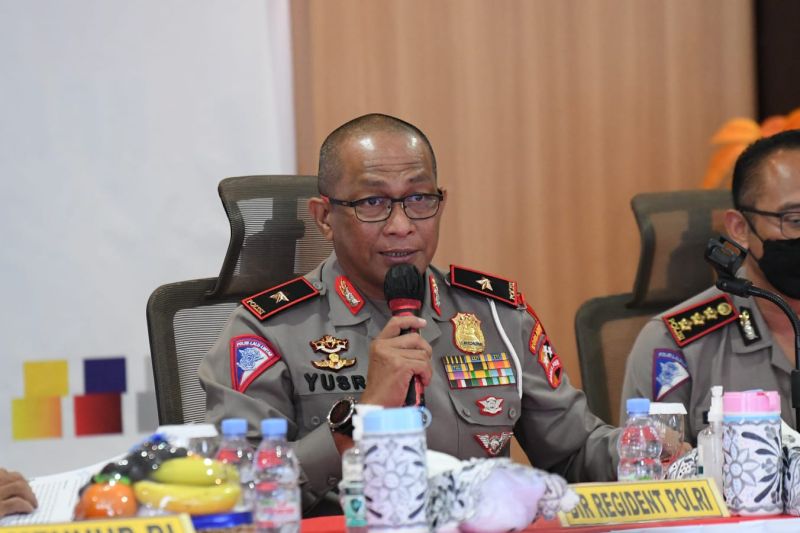 Direktur Regident Korlantas Polri Brigjen Pol. Yusri Yunus. (ANTARA/HO-Divisi Humas Polri)