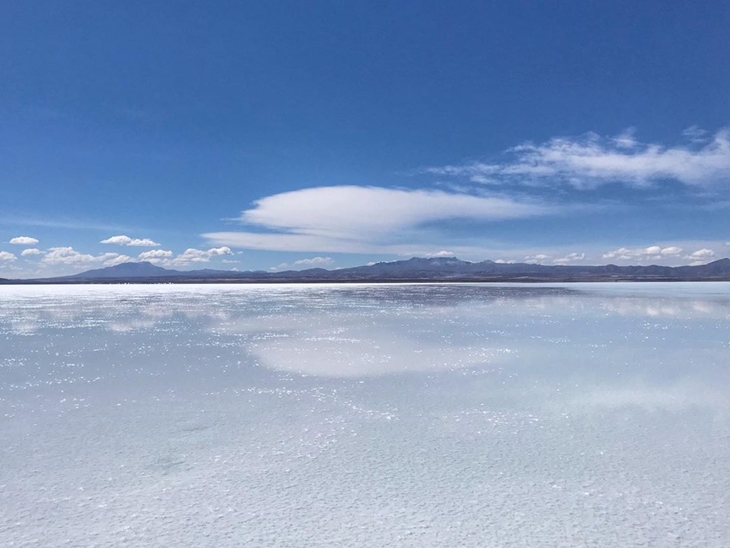 Salar de Uyuni. (Foto: instagram.com/marieenroute)