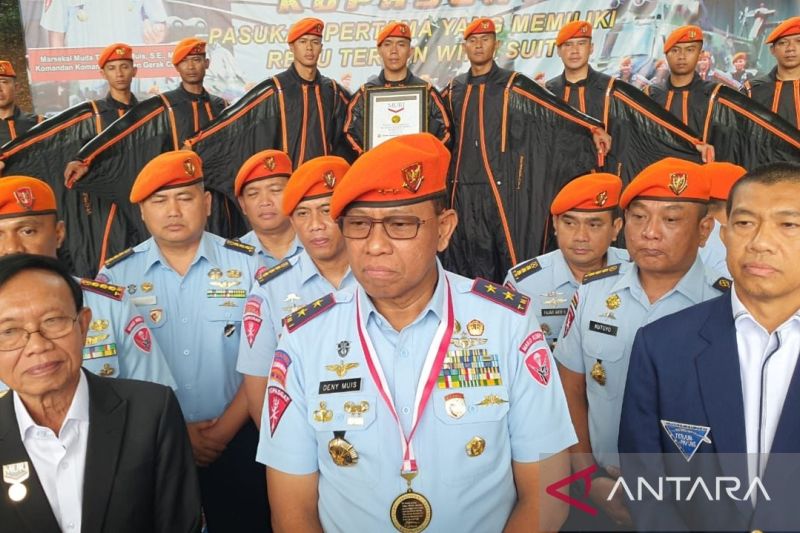 Pasukan Wingsuit Kopasgat Bakal Ditambah Sampai 2 Kali Lipat