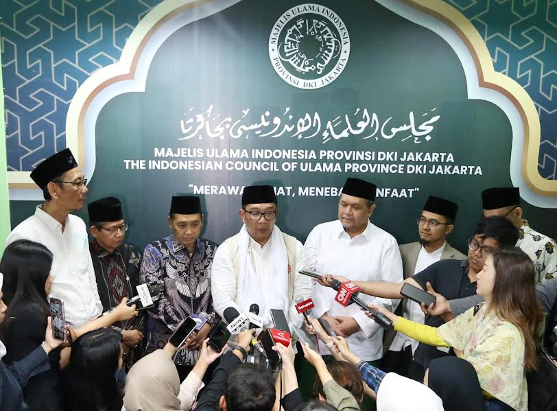 Ridwan Kamil Dapat Wejangan dari MUI Jakarta 