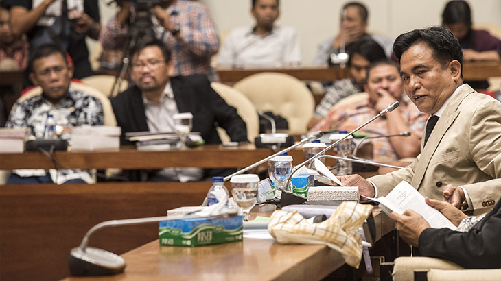 Yusril: Punya Kewenangan Luar Biasa Seperti Kopkamtib, KPK Bisa Dibubarkan