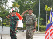 Tentara 2 Negara Cek Akurasi Patok Batas RI-Malaysia di Timur Kalbar