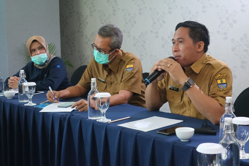 Kepala Dinas Komunikasi, Informatika dan Statistik (DKIS) Kota Cirebon Ma’ruf Nuryasa. (Foto: Mauritz).