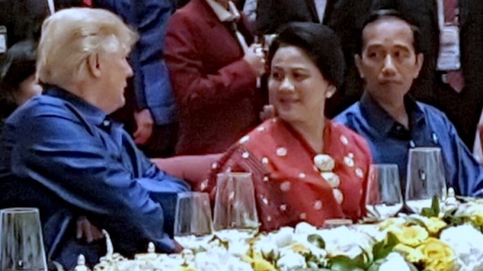 Kepada Presiden Jokowi, Donald Trump Ucapkan Selamat Atas Pernikahan Kahiyang