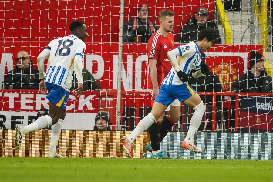 MU Dipermalukan di Kandang Kalah 3-1 dari Brighton, Tim Terburuk dalam Sejarah Klub