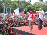 Ganjar Ajak Pendukungnya Raih Kemenangan Hattrick