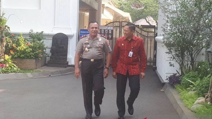 Ketua KPK Komjen Firli Bahuri tegaskan dirinya tak akan mundur dari Polri