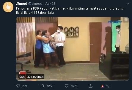 Video ini menyebar di Twitter. (Foto: Ist)