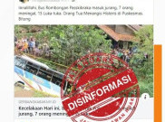 [HOAKS atau FAKTA]: Bus Rombongan Paskibraka Terjun ke Jurang