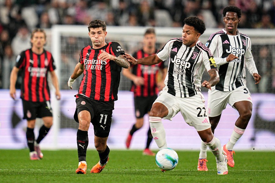 Klasemen Liga Italia Serie A Setelah Juventus Berbagi Poin dengan AC Milan