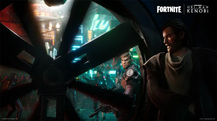 Obi-Wan Kenobi Beraksi di Fortnite