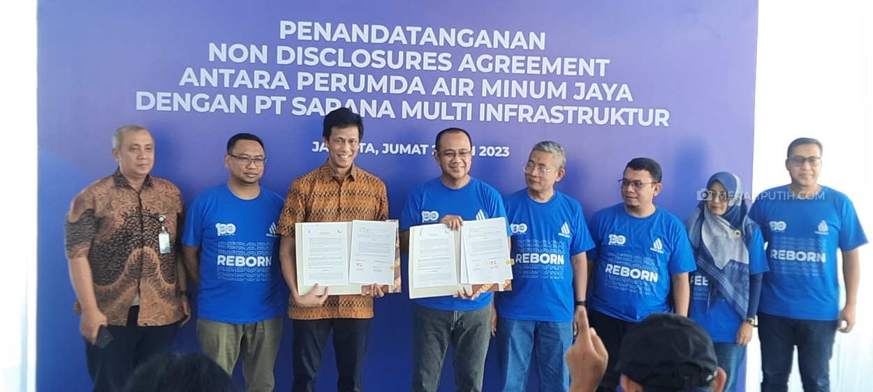 PAM Jaya Gaet PT SMI Hadirkan Pemerataan Air Bersih di Jakarta