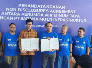 PAM Jaya Gaet PT SMI Hadirkan Pemerataan Air Bersih di Jakarta