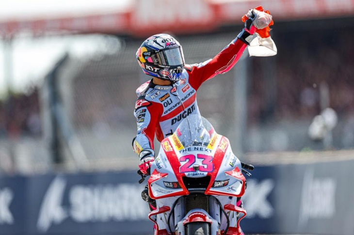 Tampil Gemilang di MotoGP Prancis 2022, Federal Oil Sanjung Kemenangan Enea Bastianini