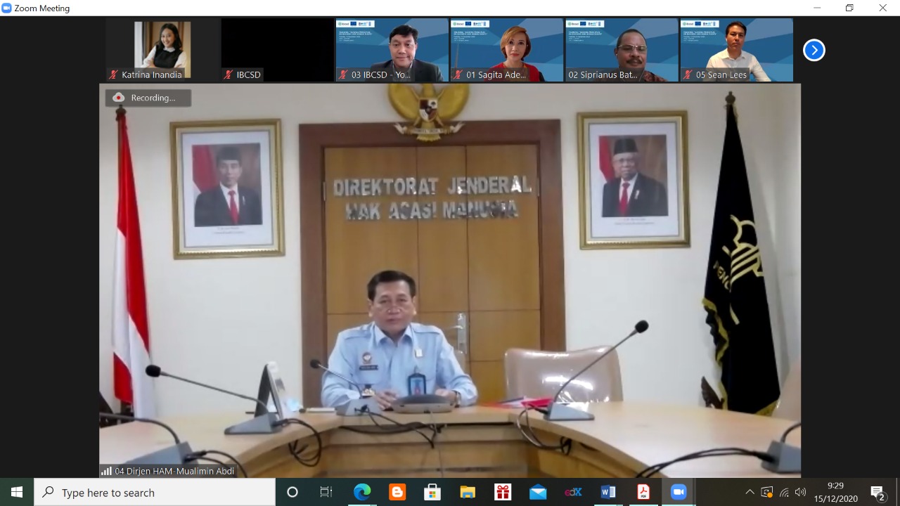 Dirjen Hak Asasi Manusia, Kementerian Hukum dan HAM, Mualimin Abdi