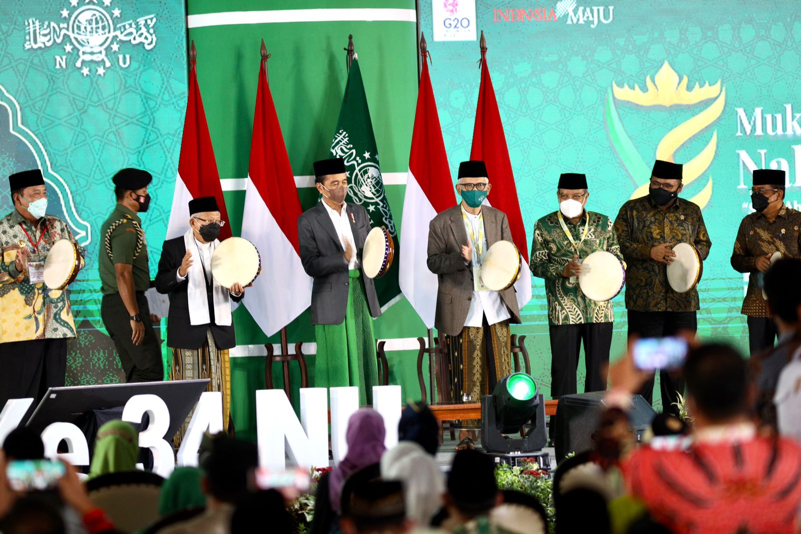 Buka Muktamar Ke-34 NU, Jokowi: Terima Kasih Sudah Kawal Toleransi dan NKRI
