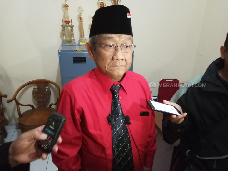 Ketua tim pemenang pasangan Gibran-Teguh, Putut Gunawan, Rabu (2/9). (MP/Ismail)