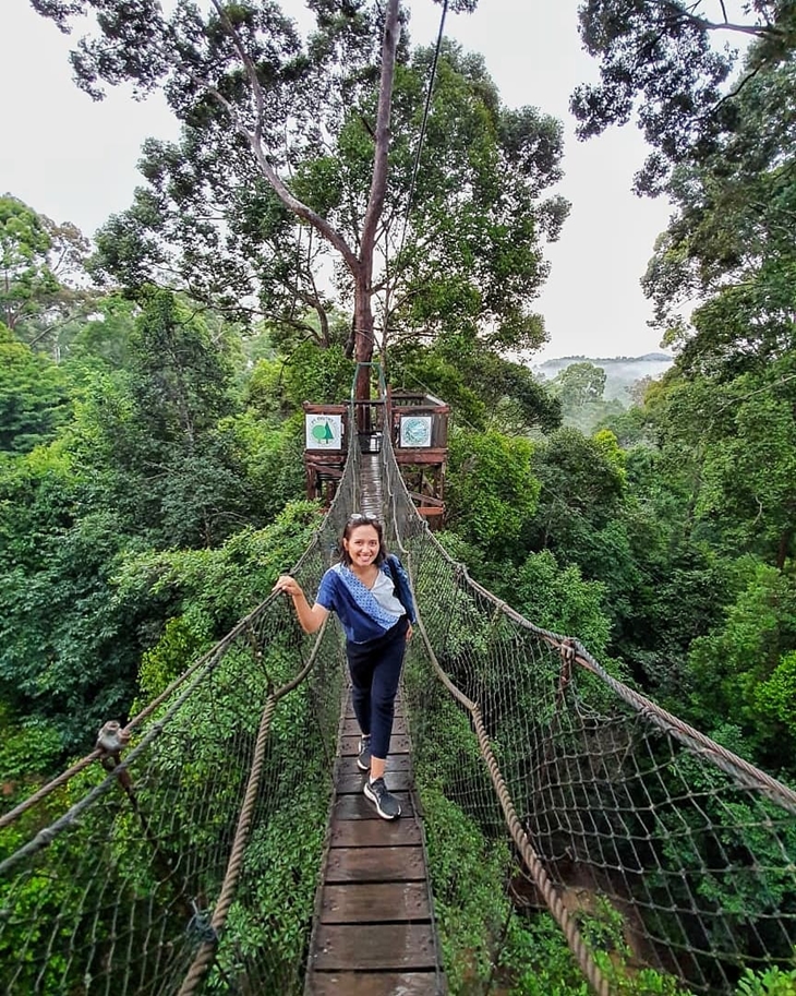 Bukit Bangkirai. (Foto: instagram.com/gloriamfp)