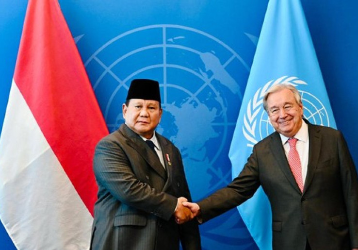 Bertemu Sekjen PBB, Prabowo Nyatakan Siap Kirim Pasukan Perdamaian ke Palestina
