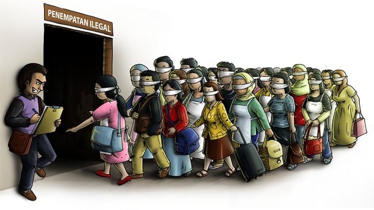 Dua Orang Sarjana Jadi Korban Perdagangan Orang