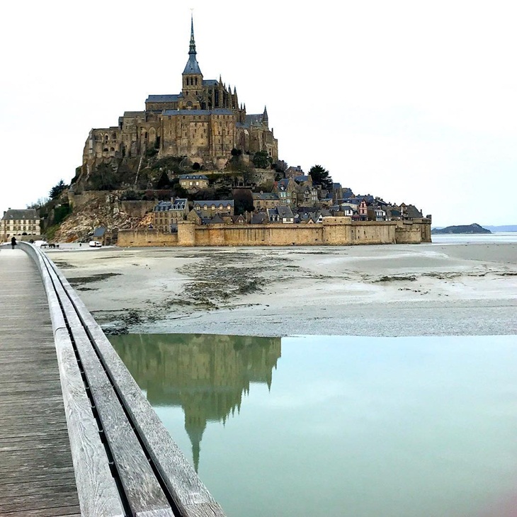 Mont Saint-michel)(Foto: instagram.com/tanjaahola)