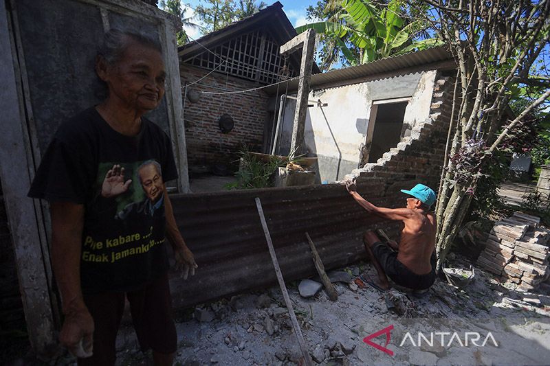 BPBD Bantul: 57 Bangunan Rusak Ringan, 8 Orang Luka-luka