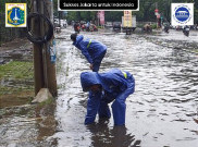 15 RT dan 2 Ruas Jalan Jakarta masih Banjir, Banyak Warga Mengungsi