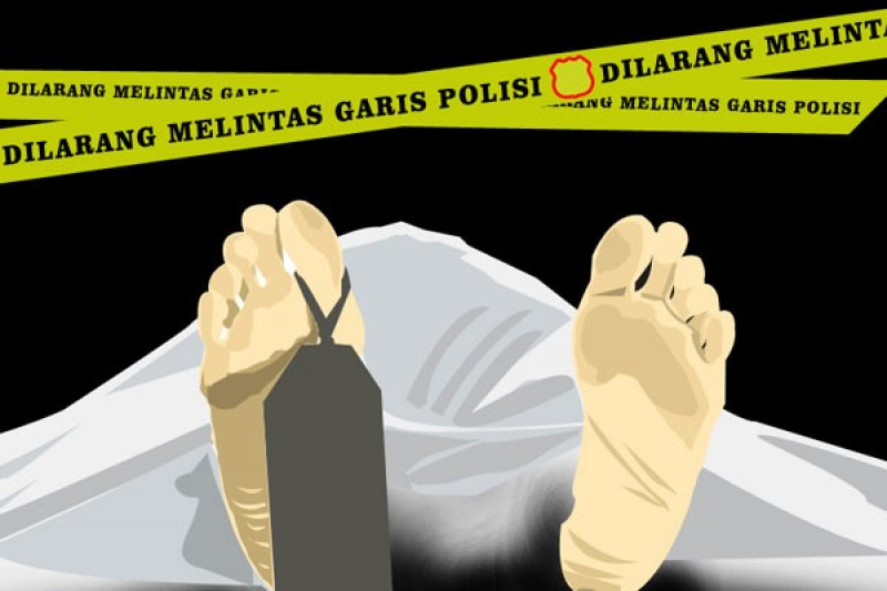 ilustrasi korban pembunuhan (ANTARA News/Ridwan Triatmodjo)