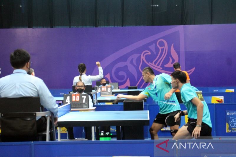 Atlet Para Tenis Meja Indonesia Berpotensi Menambah Tujuh Medali Emas