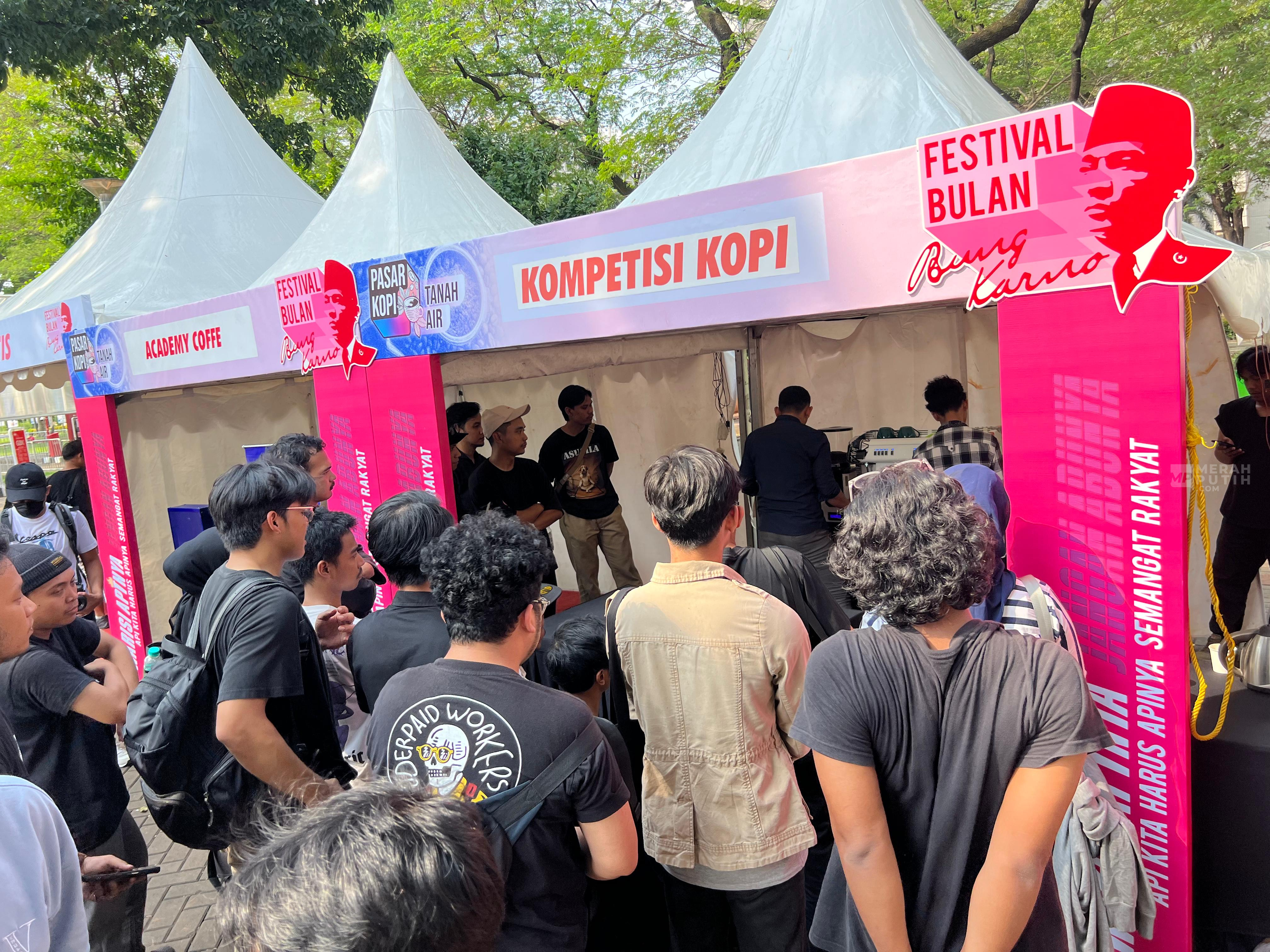 Penutupan Bulan Bung Karno 2024, Festival Kopi Nusantara Diserbu Anak Muda
