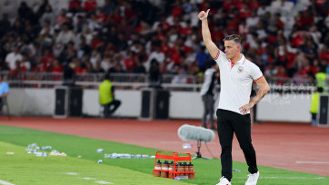Aksi Pelatih Timnas Indonesia John Herdman Kawal Punggawa Garuda Kalahkan Saint Kittss and Navis