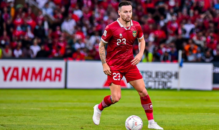 Marc Klok Bintang Laga Indonesia Vs Thailand