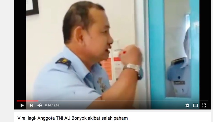 Viral Video Oknum Letkol vs Kolonel TNI AU Berkelahi Hingga Berdarah, Nih Penjelasannya 