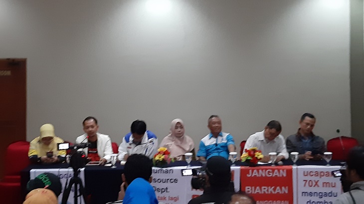 Seluruh elemen buruh akan melakukan aksi unjuk rasa tolak omnibus law