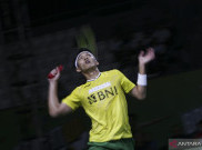Malaysia Open 2023: Langkah Jonatan Christie Dijegal Kenta Nishimoto
