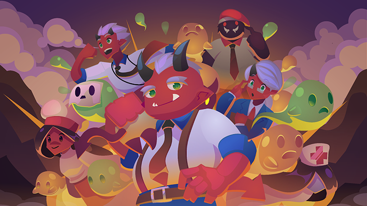 Jadi Manajer para Setan di Ahli Neraka