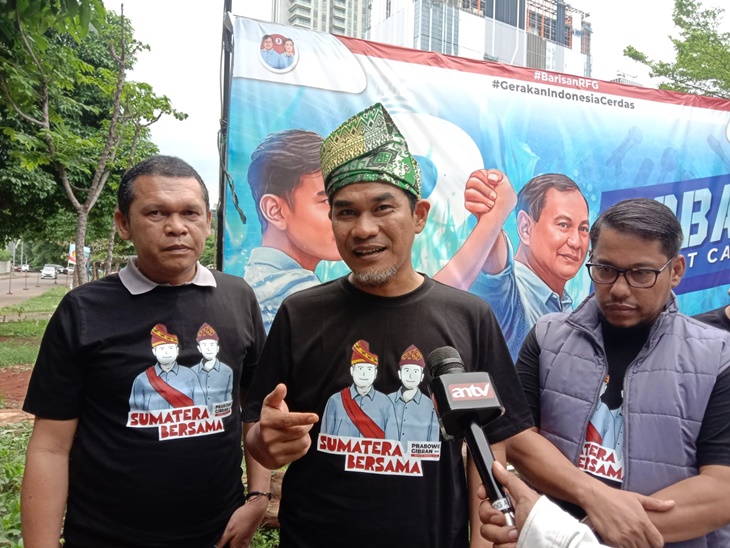 Ketua Umum SekNas Sumatera Ingin Prabowo-Gibran Menang Satu Putaran