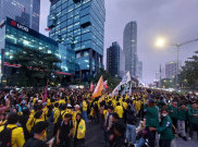 Mahasiswa Demo di Dekat Bundaran HI Jakarta Bubar, 21 Orang Diamankan Polisi