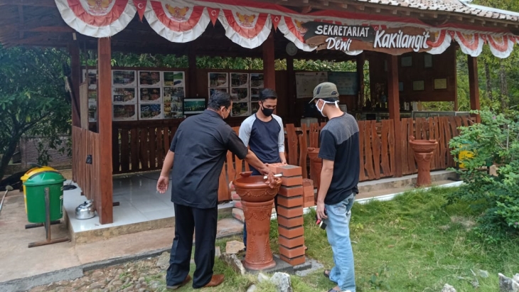 Protokol kesehatan dijalankan di obwis gunung kidul. (Foto: Ist)